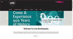 Desktop Screenshot of lovenorthampton.co.uk